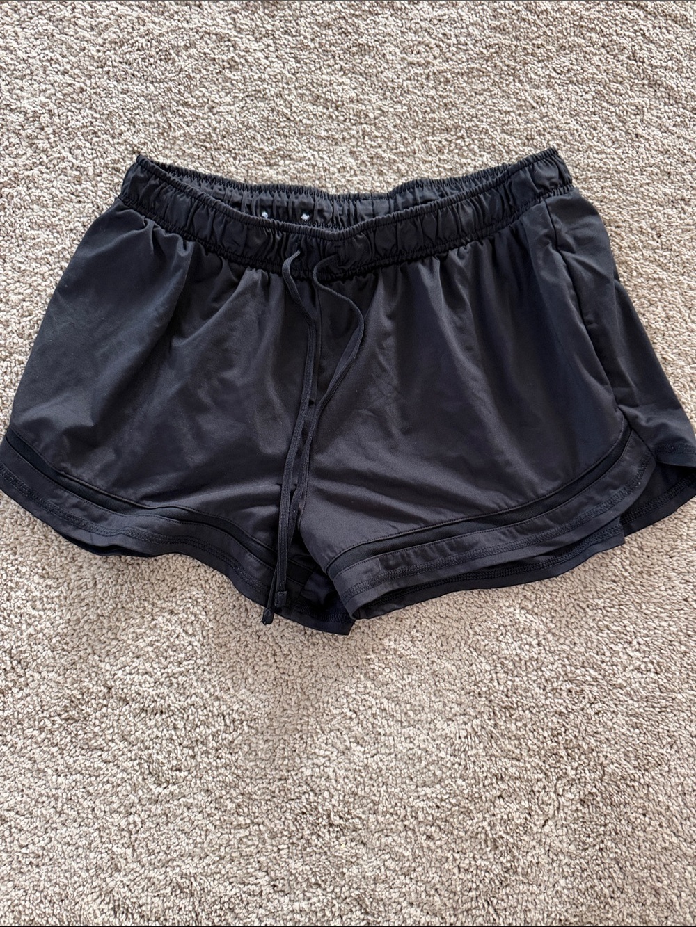 SO Black Women's Athletic Drawstring Shorts